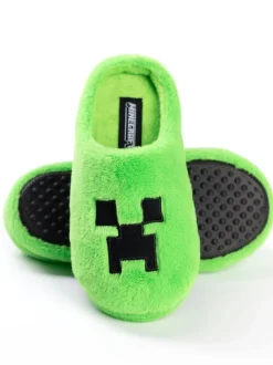 Vanilla Underground Boys Minecraft Mule Slippers