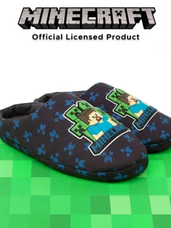 Vanilla Underground Boys Minecraft Slippers