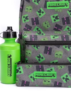 Vanilla Underground 4-delige Minecraft Boys Creeper rugzakset