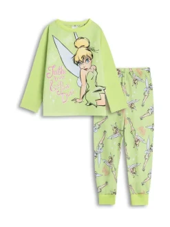 Vanilla Underground Disney Tinkerbell Long Sleeve Long Leg Pyjamas Set