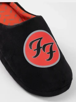 Vanilla Underground Foo Fighters Logo Slippers