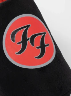 Vanilla Underground Foo Fighters Logo Slippers
