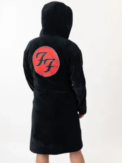 Vanilla Underground Foo Fighters Hooded Bathrobe