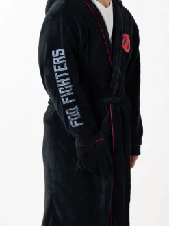 Vanilla Underground Foo Fighters Hooded Bathrobe