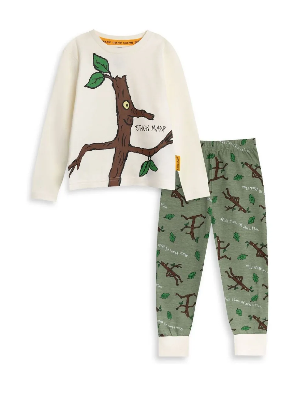 Vanilla Underground Gruffalo & Friends Stickman Long Sleeve Long Leg Pyjamas Set