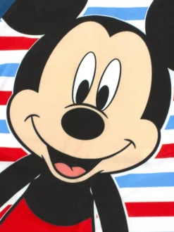 Vanilla Underground jongensbadpak met korte mouwen en gelicentieerde Disney Mickey Mouse-print