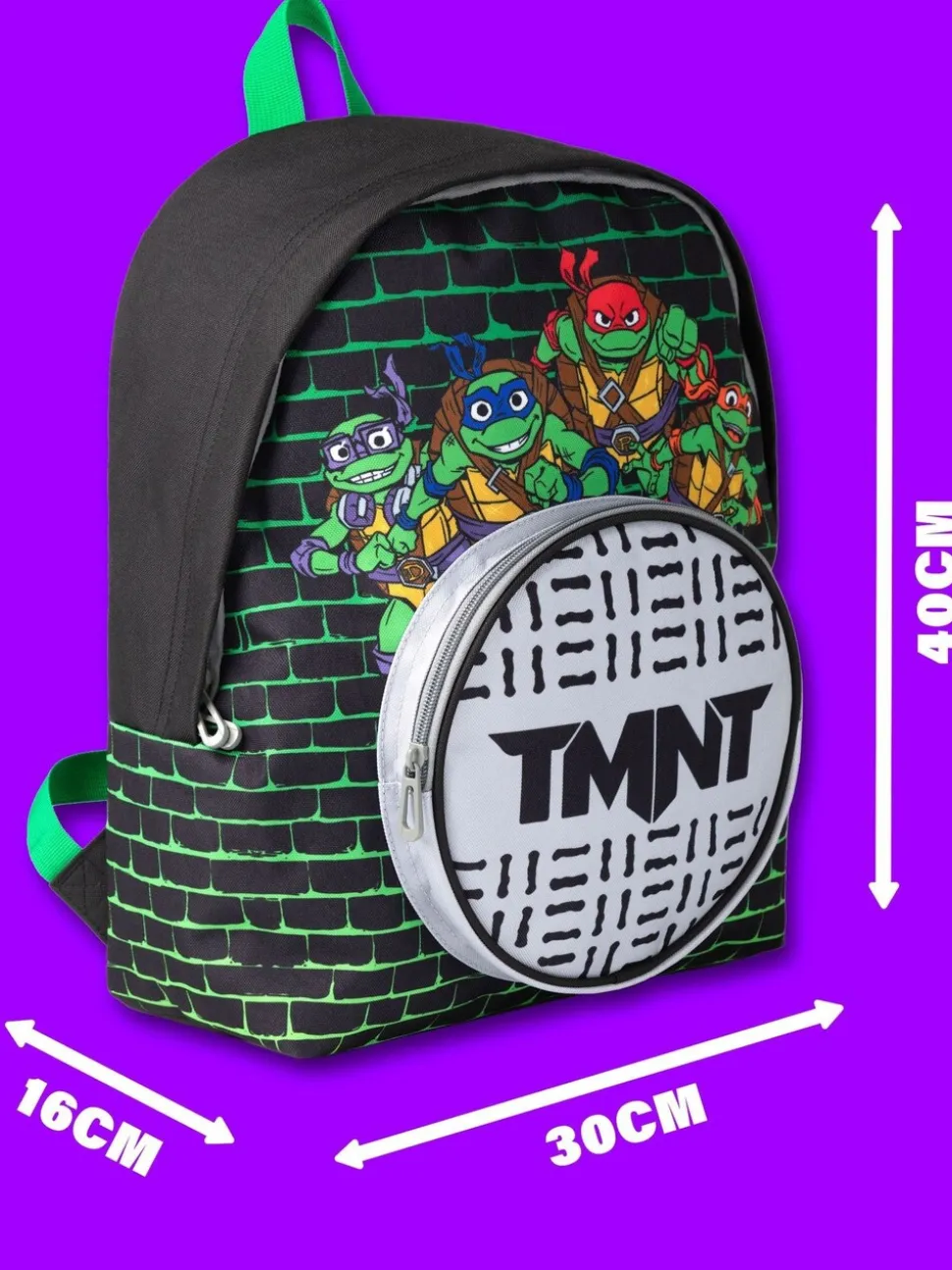 Vanilla Underground Kids Teenage Mutant Ninja Turtles Backpack