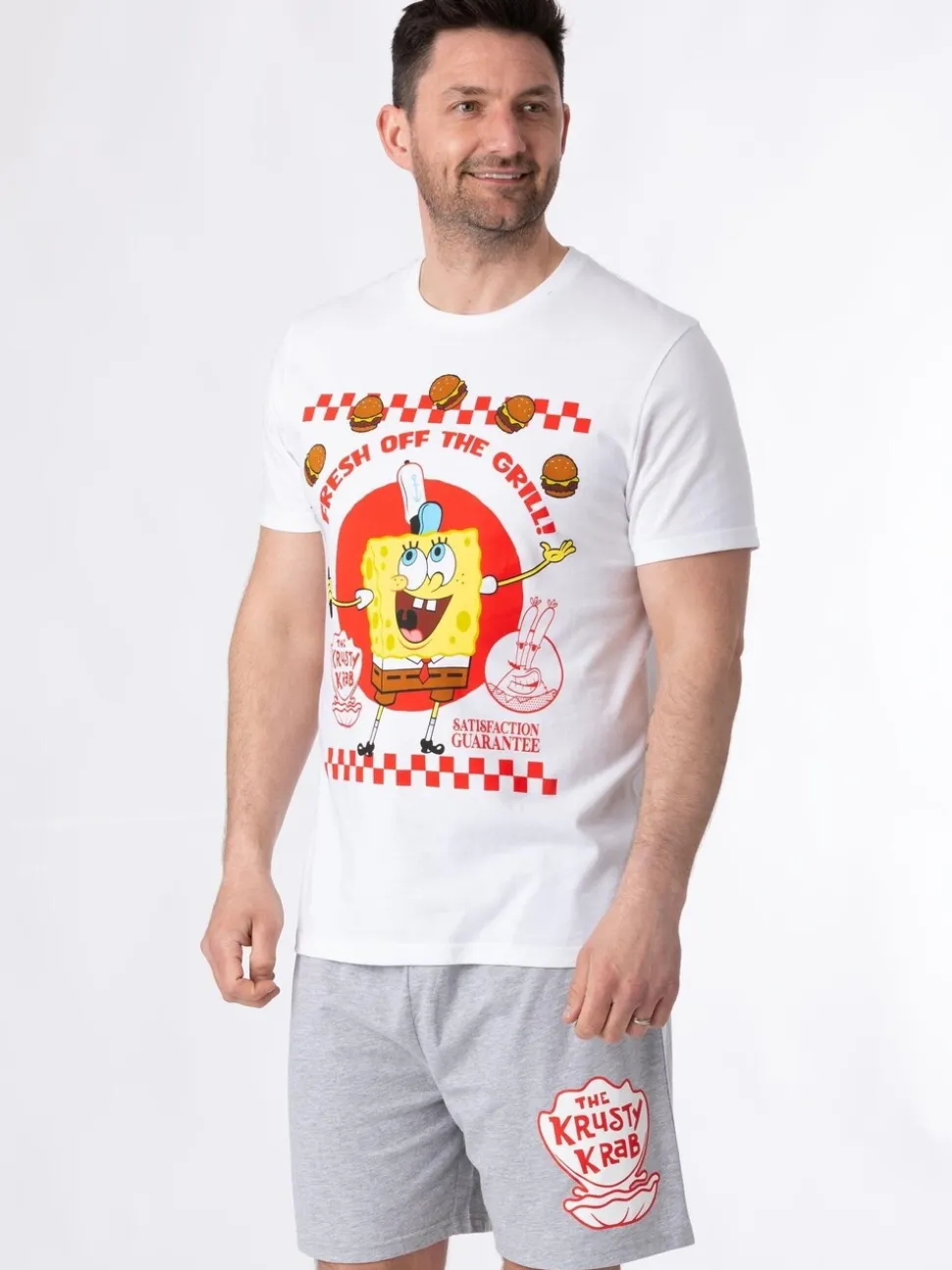 Vanilla Underground korte SpongeBob pyjama voor heren