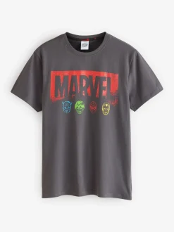 Vanilla Underground Marvel Avengers 100% Cotton Short Sleeve Long Leg Pyjamas Set