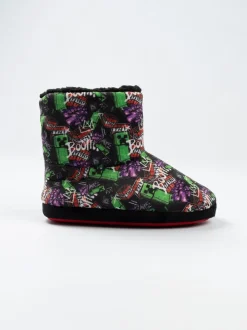 Vanilla Underground Minecraft Slipper Boots