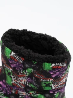 Vanilla Underground Minecraft Slipper Boots