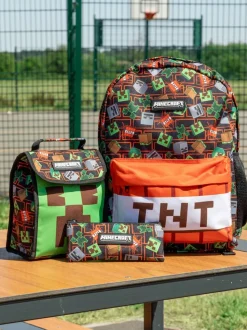 Vanilla Underground Minecraft Backpack Set 3 Piece