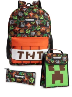 Vanilla Underground Minecraft Backpack Set 3 Piece