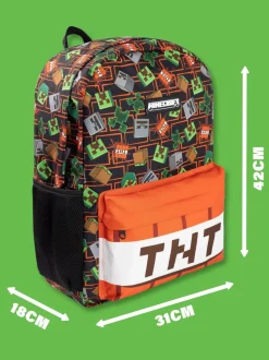 Vanilla Underground Minecraft Backpack Set 3 Piece