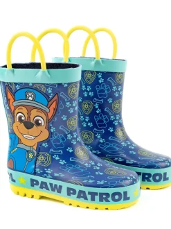 Vanilla Underground Paw Patrol Boys Chase regenlaarzen met print en hendels