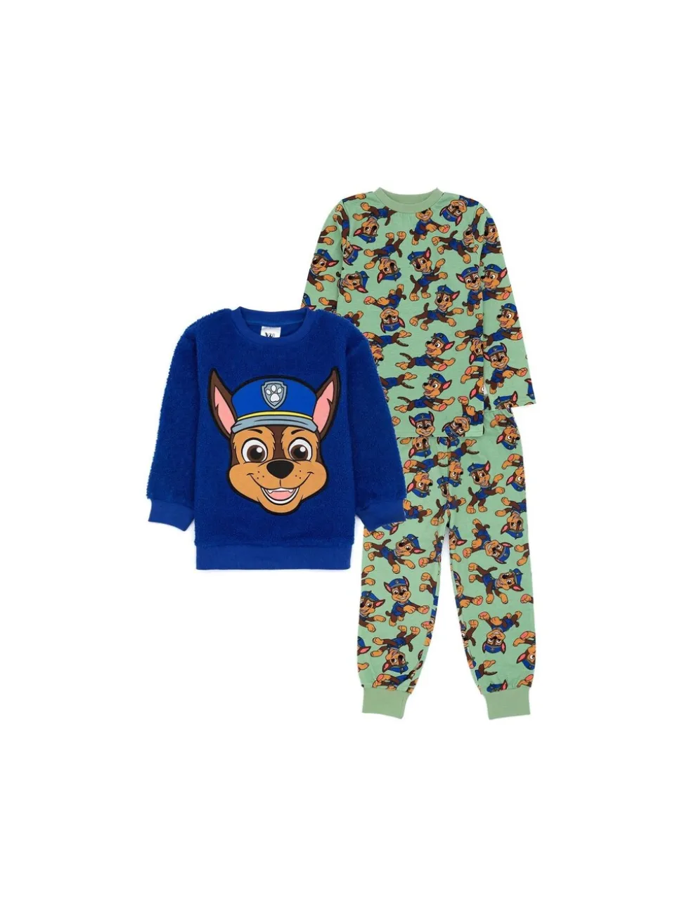 Vanilla Underground Paw Patrol Chase 3 Piece Long Sleeve Leg Pyjamas Set