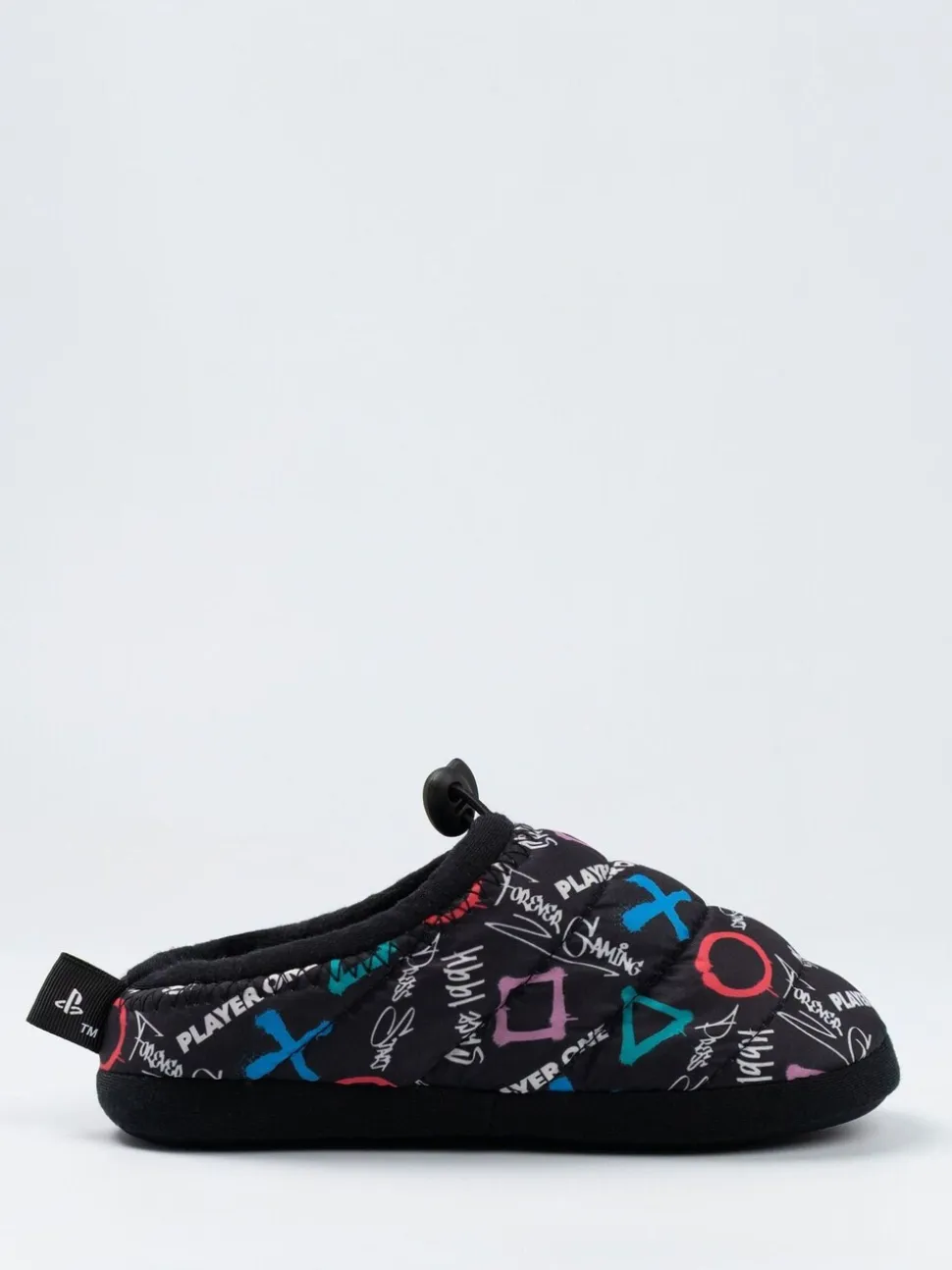 Vanilla Underground PlayStation Controller Symbols Slippers