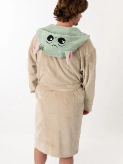 Vanilla Underground Star Wars Grogu Hooded Bath Robe