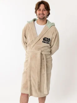 Vanilla Underground Star Wars Grogu Hooded Bath Robe