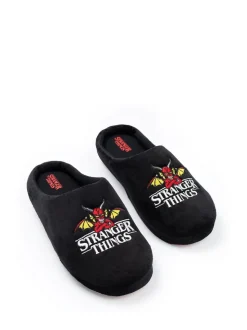 Vanilla Underground Stranger Things Mule Slippers
