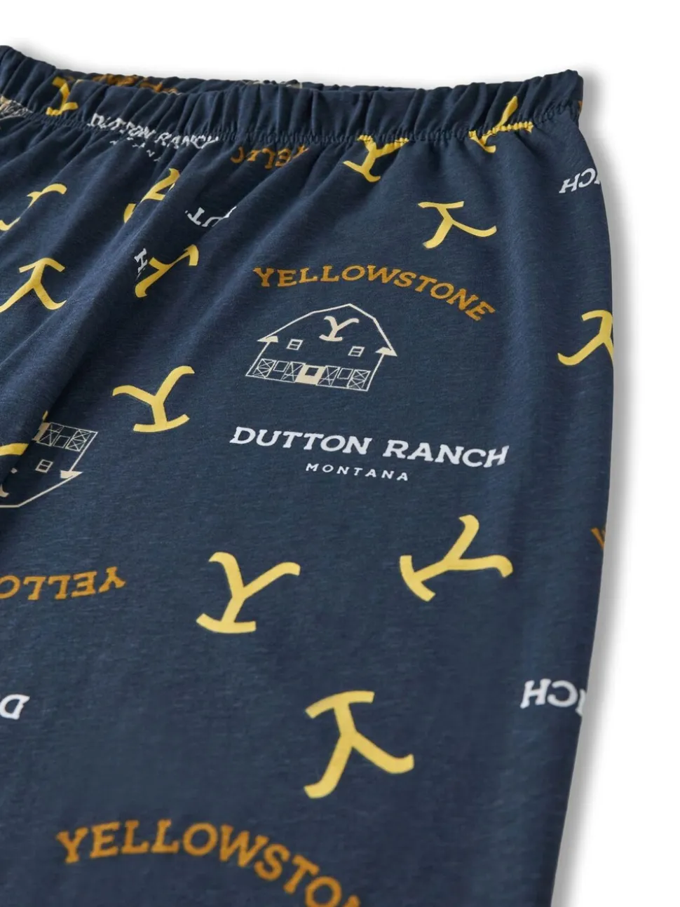 Vanilla Underground Yellowstone Short Sleeve Long Leg Pyjamas Set