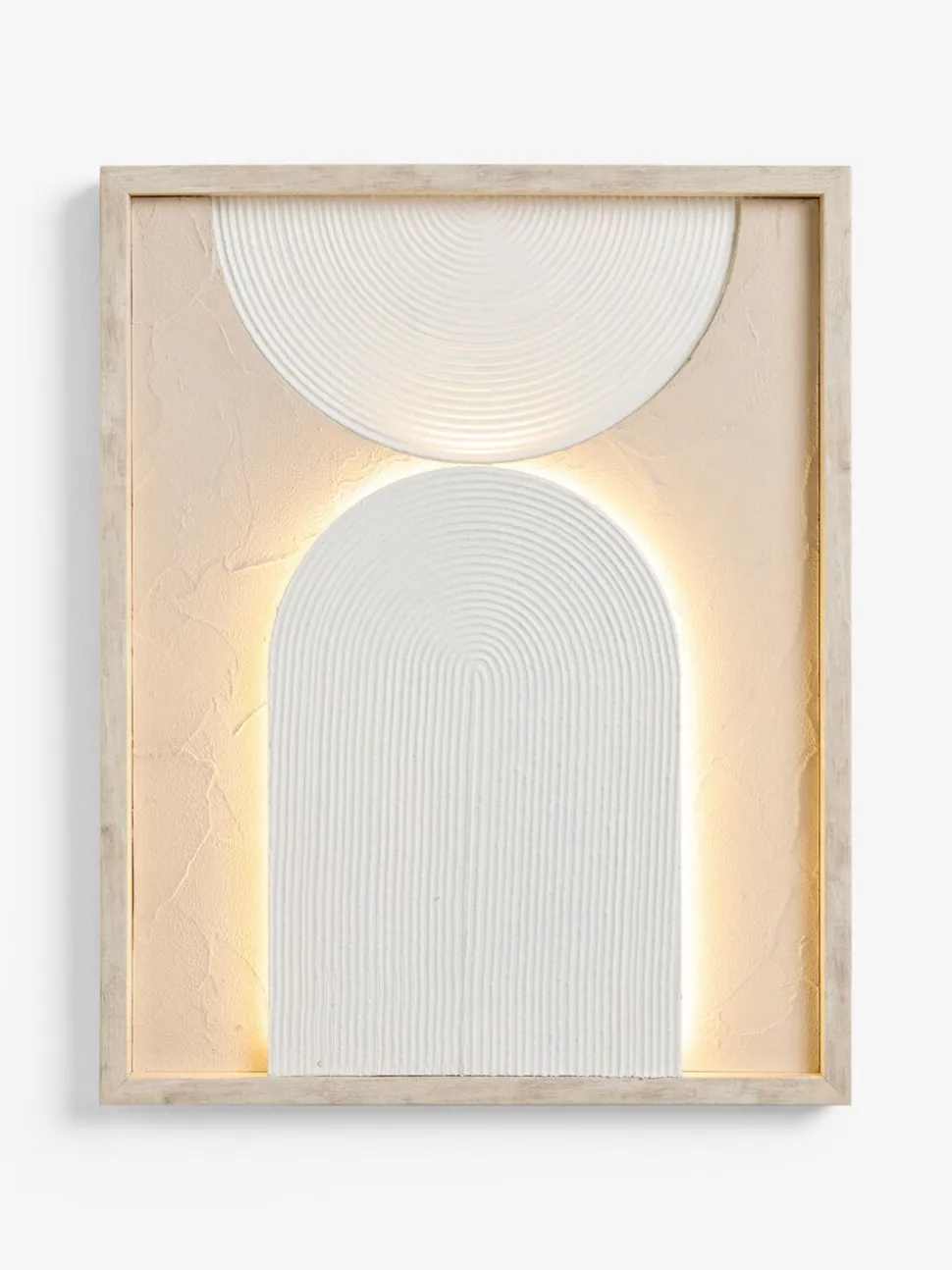 Verlichte abstracte textuurkunstwerken voor aan de wand