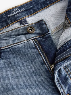 Vintage lichtblauw - Slim Fit - Comfortabele stretchjeans