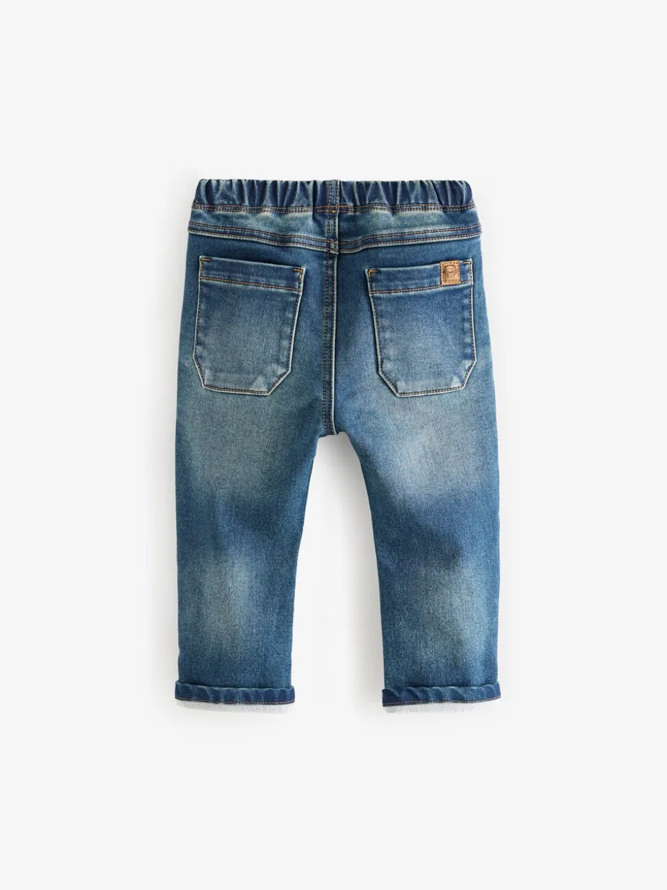Vintage wassing - Superzachte jeans met stretch en elastische taille (3 mnd-7 jr)