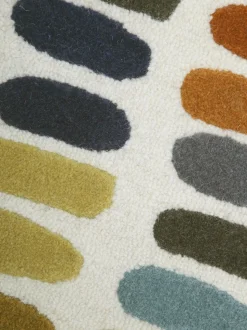 Vloerkleed met schetsmotief
