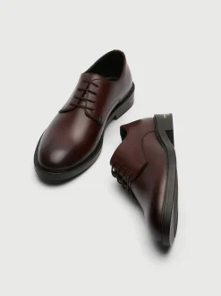 Walk London Leather Oliver Derby Shoes