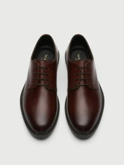 Walk London Leather Oliver Derby Shoes