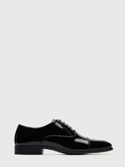 Walk London Patent Oscar Oxford Toe Cap
