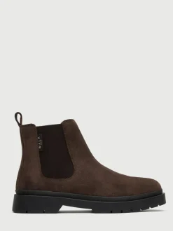 Walk London Suede Callum Chelsea Boots