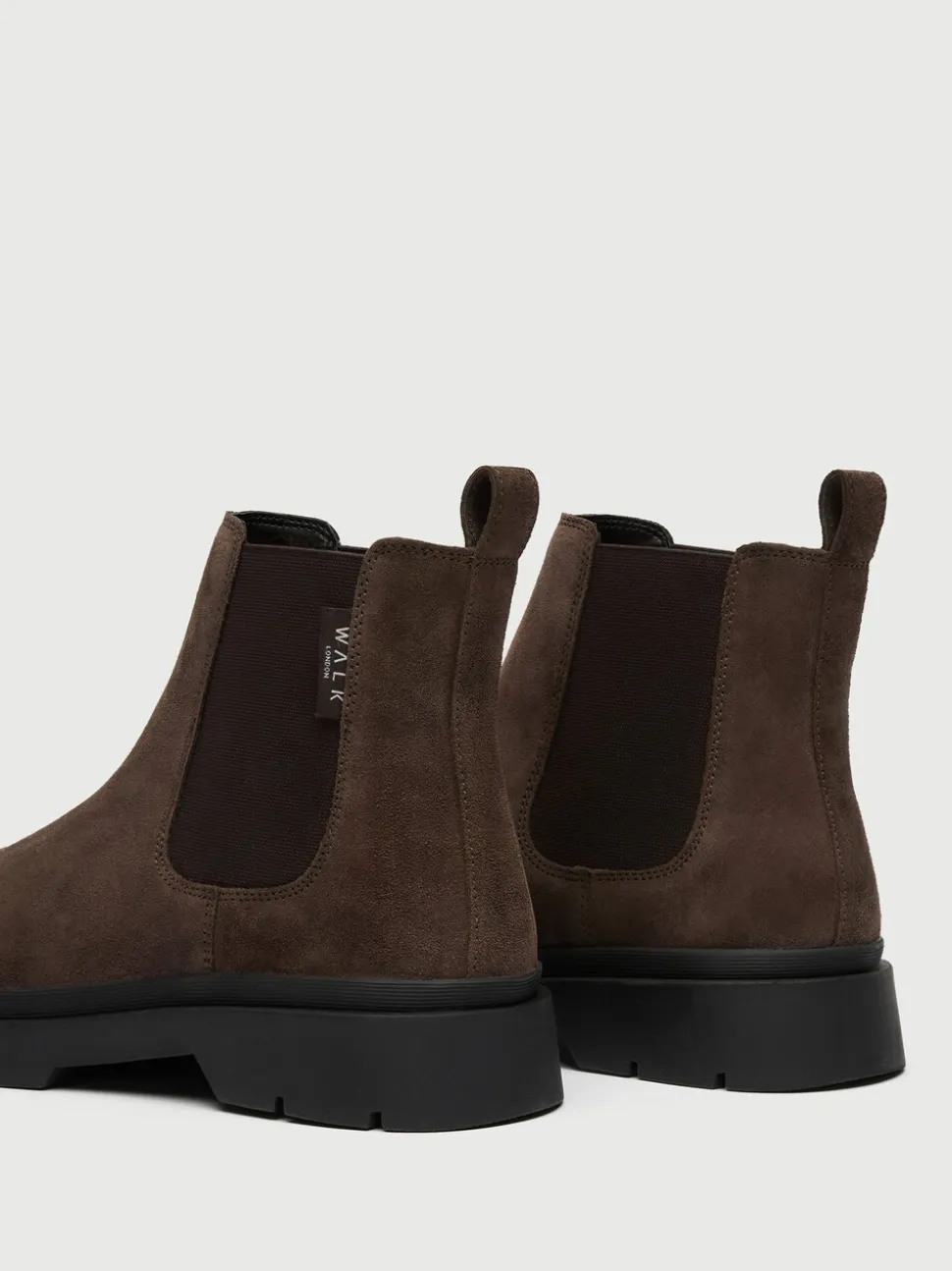 Walk London Suede Callum Chelsea Boots