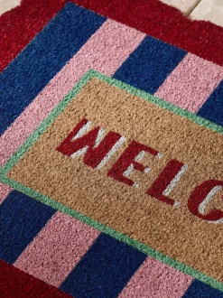 Welcome Scallop Doormat