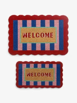 Welcome Scallop Doormat