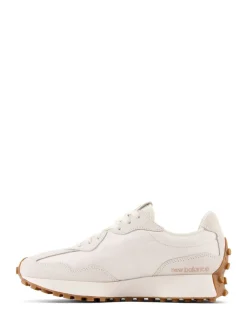 White/Leopard Print - New Balance 327 - Sneakers