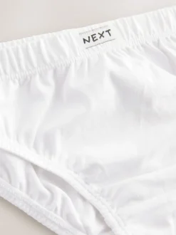 Wit - 100% katoenen slip verpakking van 10 (1,5 - 16 jr)