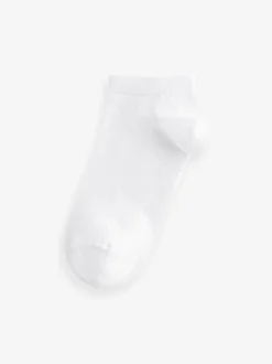 Wit - 4 Paar Modal sneakersokken