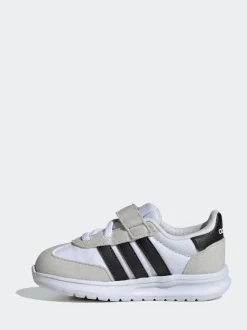 Wit - adidas Run 70s 2.0 sneakers Klittenbandsneakers voor zuigelingen