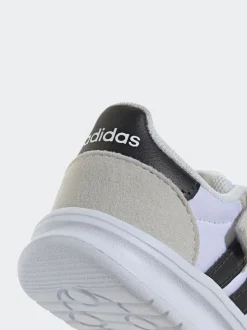 Wit - adidas Run 70s 2.0 sneakers Klittenbandsneakers voor zuigelingen