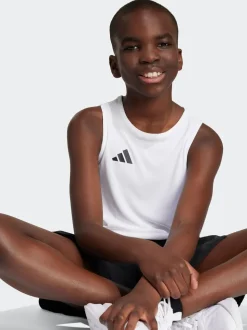 Wit - adidas Team Kids Tanktop