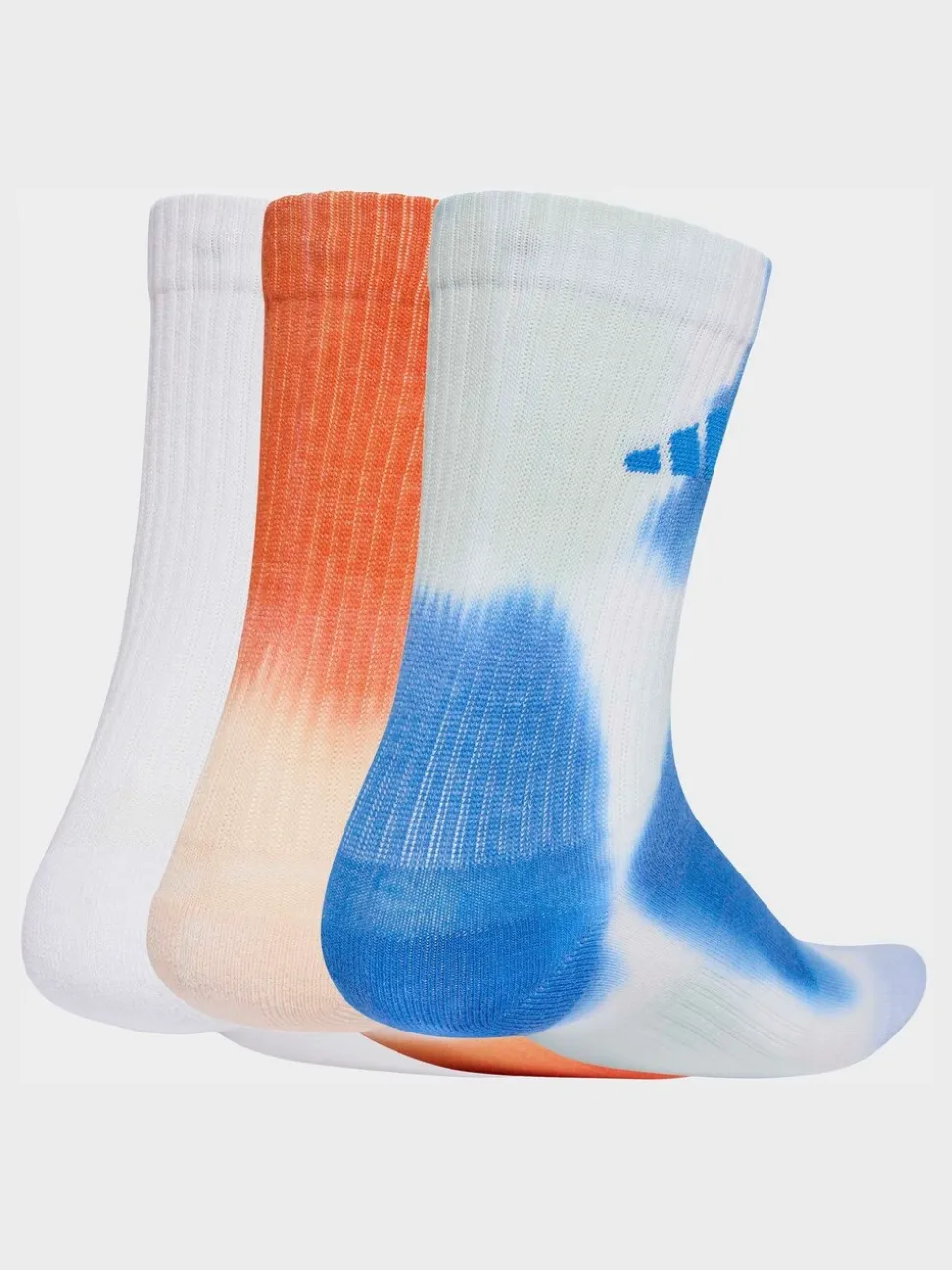 Wit - adidas Tie-Dye Sokken 3 paar