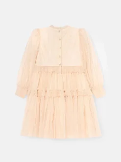 Wit - Angel & Rocket Willow Ivory Balloon Sleeve Boho Dress