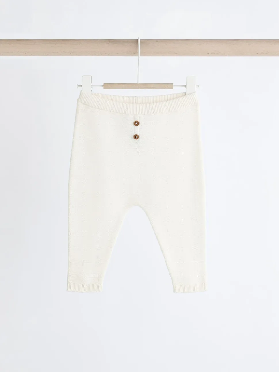 Wit - Baby Set van gebreide Trui en Broeken (0mnd-2jr)