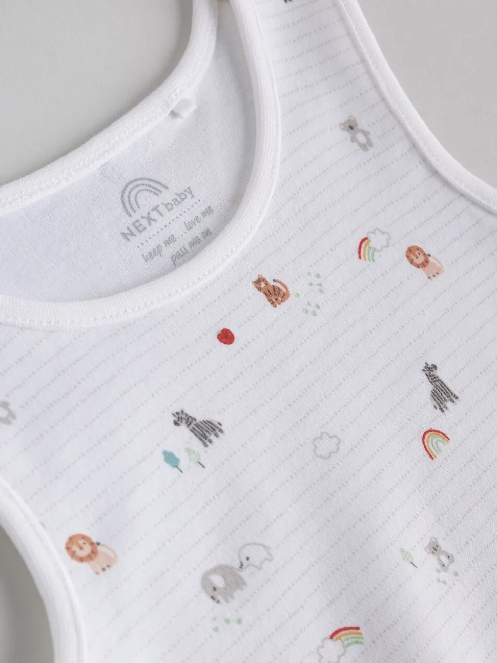 Wit - Babyrompertjes met hemdje