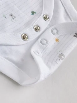 Wit - Babyrompertjes met hemdje