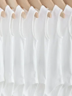 Wit - Babyrompertjes met hemdje
