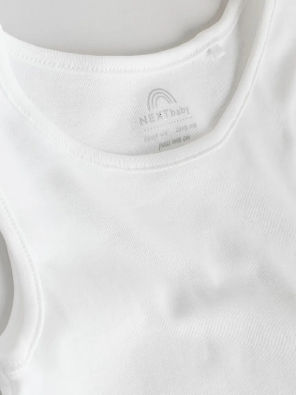 Wit - Babyrompertjes met hemdje