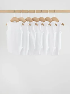 Wit - Babyrompertjes met hemdje